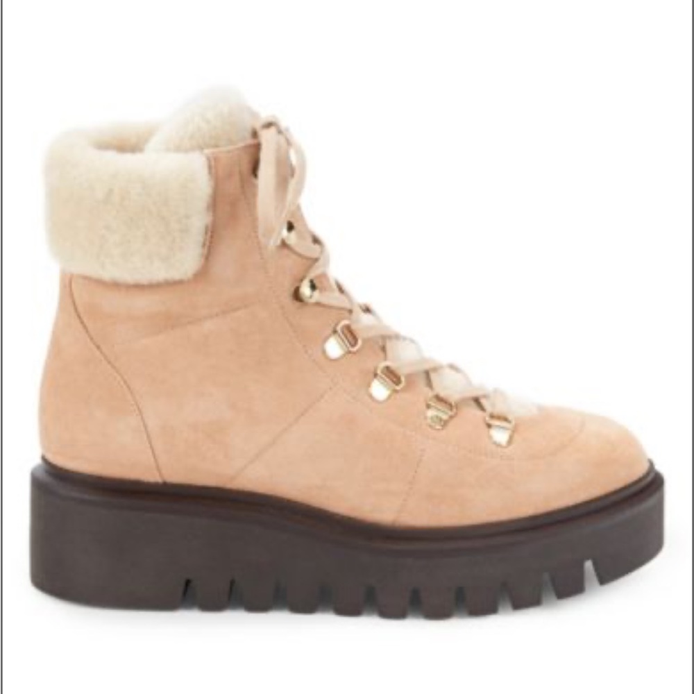 Adorable Stuart Weitzman Combat Boots